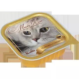 Консервы Зоогурман МуррКисс для кошек 100 г (100 г, Телятина с сердцем)