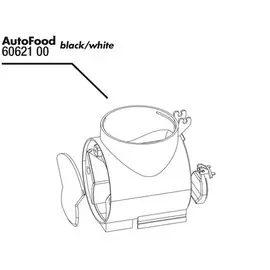Контейнер Jbl AutoFood Transparent food container kit прозрачный для автокормушки (1 комплект)