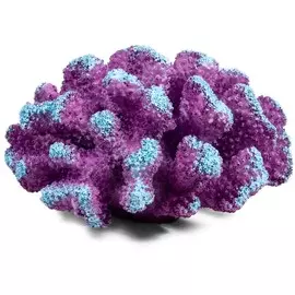 Коралл Laguna Стилофора искусственный синий для аквариумов (12 х 11 х 7,5 см)