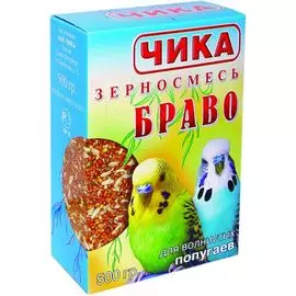 Корм Чика Браво для попугаев (500 г, )