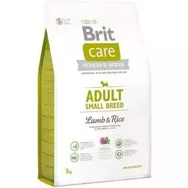 Корм для собак Brit (3 кг) Care Adult Small Breed Lamb &amp; Rice