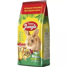 Корм Happy Jungle для кроликов (900 г, )