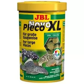 Корм JBL NovoPleco XL чипсы для кольчужных сомов (250 мл (125 г))
