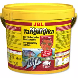 Корм JBL NovoTanganjika хлопья для хищных цихлид (950 г (5,5 л))