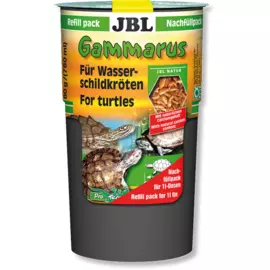 Корм-лакомство JBL Gammarus - очищенный гаммарус для водных черепах (250 мл)