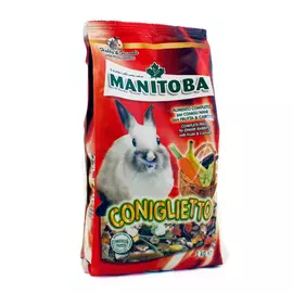 Корм Manitoba Coniglietto для кроликов (1кг, Фрукты)