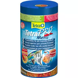 Корм-меню Tetra TetraPro Menu - 4 вида разных чипсов в одной банке (250 мл)