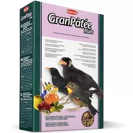 Корм Padovan Granpatee Fruits комплексный с фруктами для насекомоядных птиц 1 кг