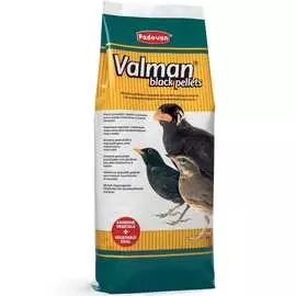 Корм Padovan Valman Black Pellets дополнительный для насекомоядных птиц (1кг, )
