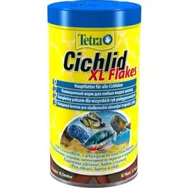 Корм Tetra Cichlid XL Flakes крупные хлопья для всех видов цихлид (500 мл)