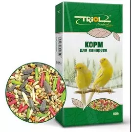 Корм Triol Standard для канареек 500 г (500 г, )