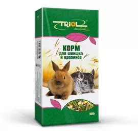 Корм Triol Standard для шиншилл и кроликов 500 г (500 г, )
