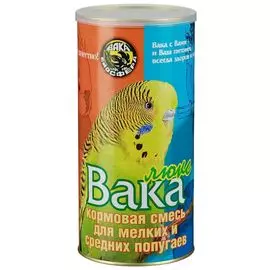 Корм Вака Люкс для мелких и средних попугаев (1 кг, )