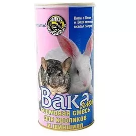 Корм Вака Люкс для шиншилл и кроликов (800 г, )