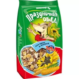 Корм Зоомир Праздничный Обед для декоративных мышей и крыс 250 г (250 г, )
