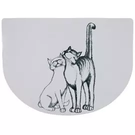 Коврик Trixie Кошечка под миску