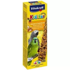 Крекеры Vitakraft для амазонских попугаев 2 шт (2 шт, Миндаль и фрукты)