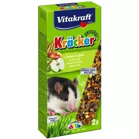 Крекеры Vitakraft Kracker для крыс 2 шт (2 шт, Кукуруза с фруктами)