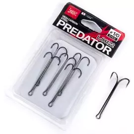 Крючки-двойникиLucky John LJH122 (002 , 4 шт)