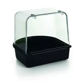 Купалка Beeztees для птиц чёрная 075082 (13 х 13 х 13 см)