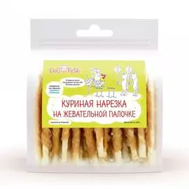 Куриная нарезка Dog Fest на жевательной палочке для собак (500 г, )