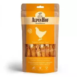 Лакомство AlpenHof Жевательные палочки с курицей для мелких собак и щенков (50 г, Курица)
