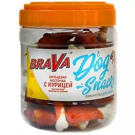 Лакомство Brava Кальциевая Косточка с Курицей для собак (700 г,)