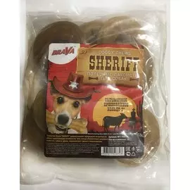 Лакомство Brava Шериф Sheriff Прессованное Кольцо для собак (7,5 см (10 шт),)