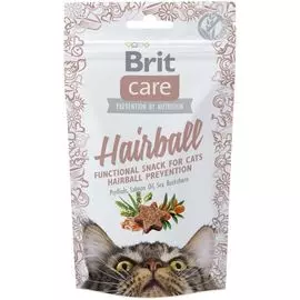 Лакомство Brit Care Hairball для кошек (50 г, )