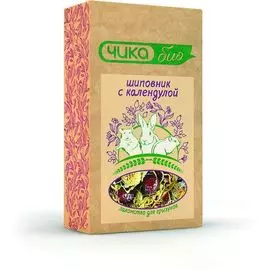 Лакомство Чика-био Шиповник с календулой для грызунов (110 г, Шиповник с календулой)