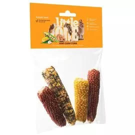 Лакомство Little One мини-кукуруза для всех видов грызунов (130 г, Кукуруза)