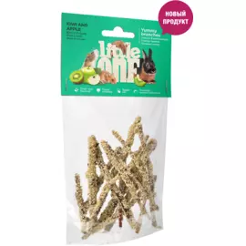 Лакомство Little One ветви c киви и яблоком для всех видов грызунов (35 г, Киви, яблоко)