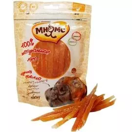 Лакомство Мнямс куриная соломка с омега-3, омега-6 для собак (100г, )