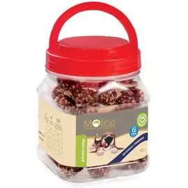 Лакомство Molina Гантельки с говядиной для собак (400 г)