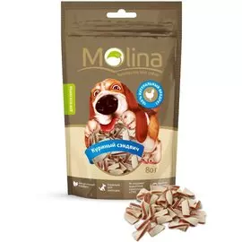 Лакомство Molina Куриный сэндвич для собак 80 г (80 г, )