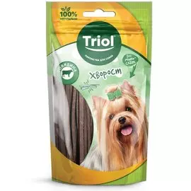 Лакомство Triol Хворост для мини-собак (50 г, Ягненок)
