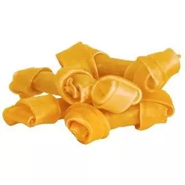 Лакомство Triol Кость узловая (6-6,5 см, 10 штук, Сыромятая кожа)
