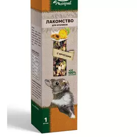 Лакомство Triol Original для кроликов с фруктами (110 г, Фрукты)