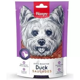 Лакомство Wanpy Dog утиные сосиски (100 г, Утка)