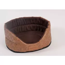 Лежак-корзиночка Katsu Skaj для животных (46 х 42 х 18 см, Коричневый)