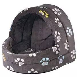 Лежак-пещера Trixie Jimmy для кошек и собак (40 х 35 х 35 см, Серый)
