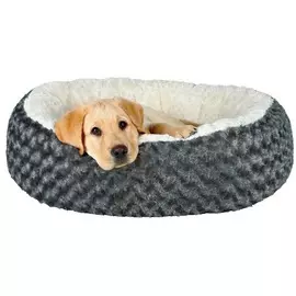 Лежак Trixie Kaline серый/кремовый для кошек и собак (ø 50 см, Серый/Кремовый)
