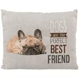 Лежак Trixie Chipo Французский бульдог серый для животных (60 х 48 см, Серый)