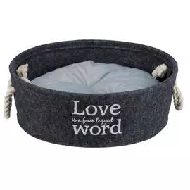 Лежак Trixie Lian для животных (ø 37 см, Серый)