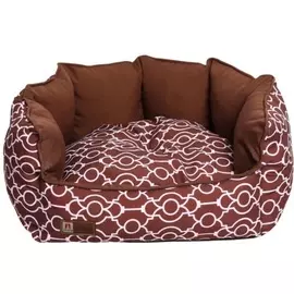 Лежак Зоогурман Прованс шоколад для животных (60 х 50 х 30 см, Шоколад)