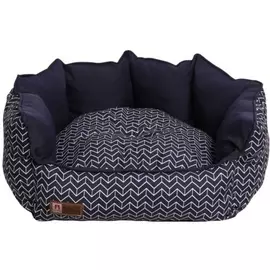 Лежак Зоогурман Прованс синий для животных (60 х 50 х 30 см, Синий)