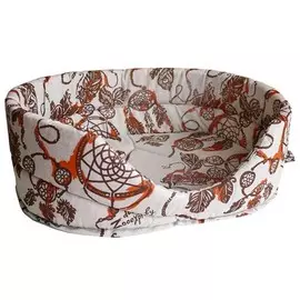 Лежанка Zooexpress лен для животных (40 х 27 х 16 см, )