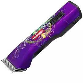 Машинка Heiniger SaphirPink с 2-я батарейками для стрижки собак (10/1,5 мм)