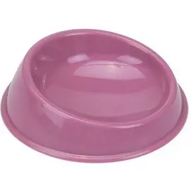 Миска Beeztees пластиковая для кошек (15 см, Розовый)