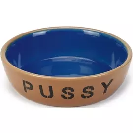 Миска Beeztees Pussy керамическая для кошек 12,5 см (12,5 см, )